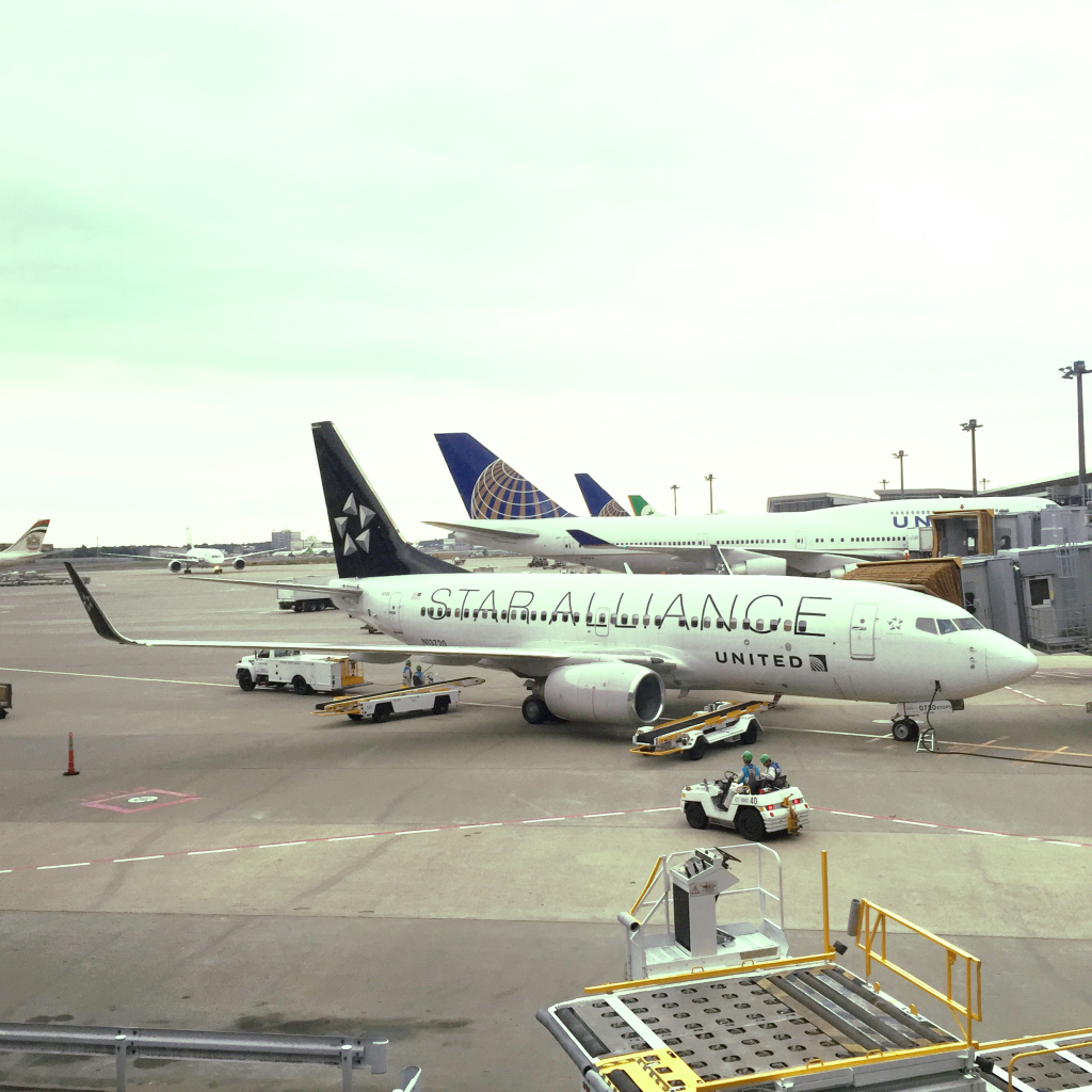 United Airlines Planes at Narita